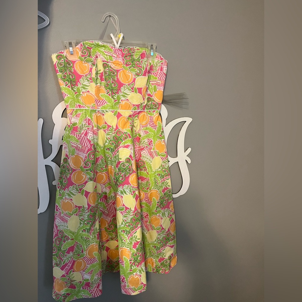 Lilly Pulitzer Strapless Dress